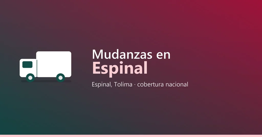 Mudanzas en espinal tolima