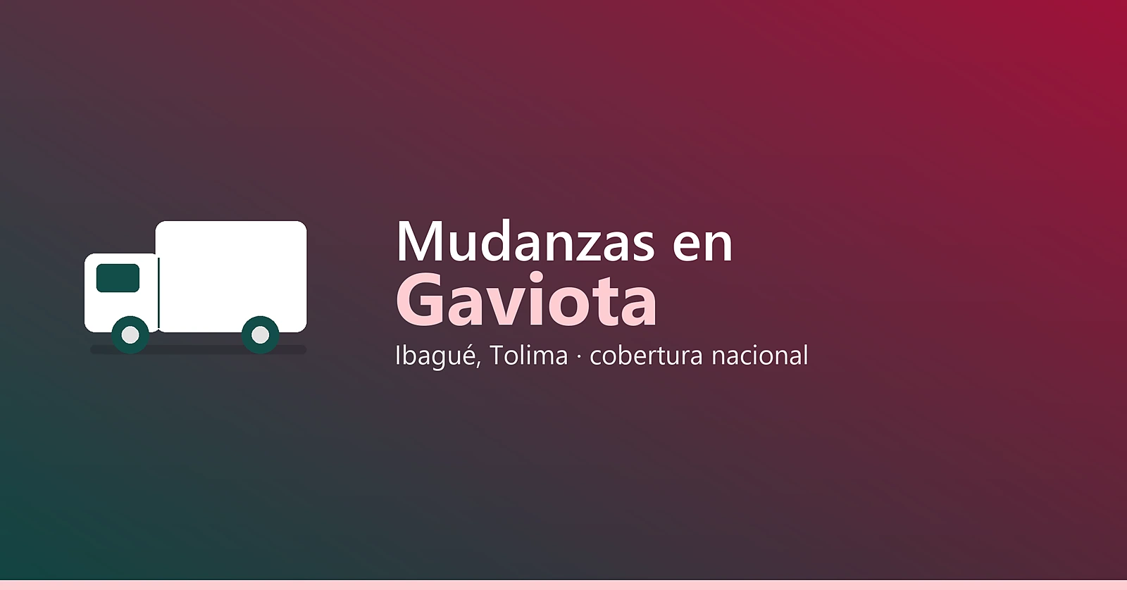 Mudanzas en gaviota ibague