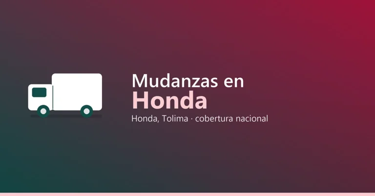 Mudanzas en honda tolima