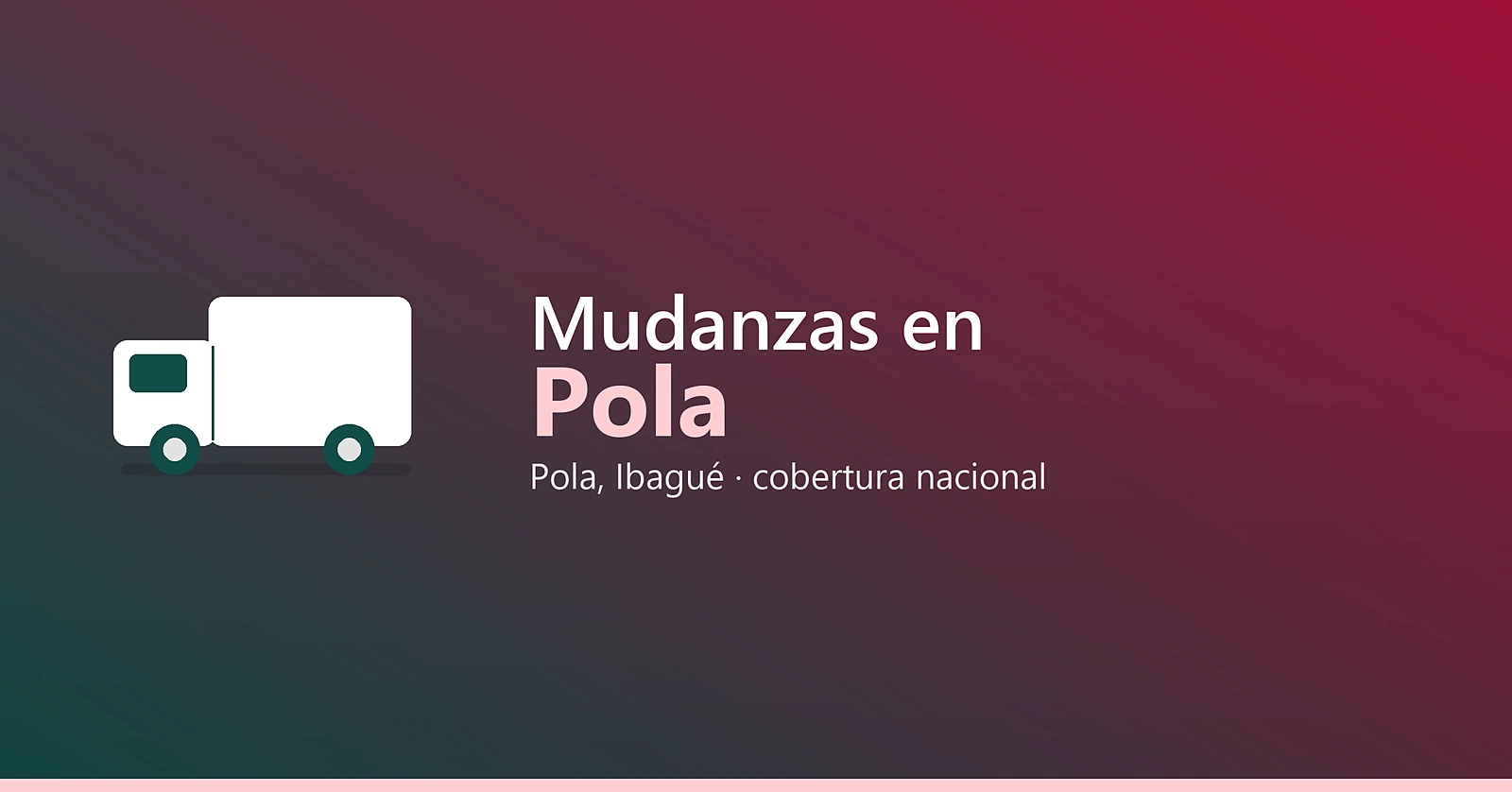 Mudanzas en la pola ibague