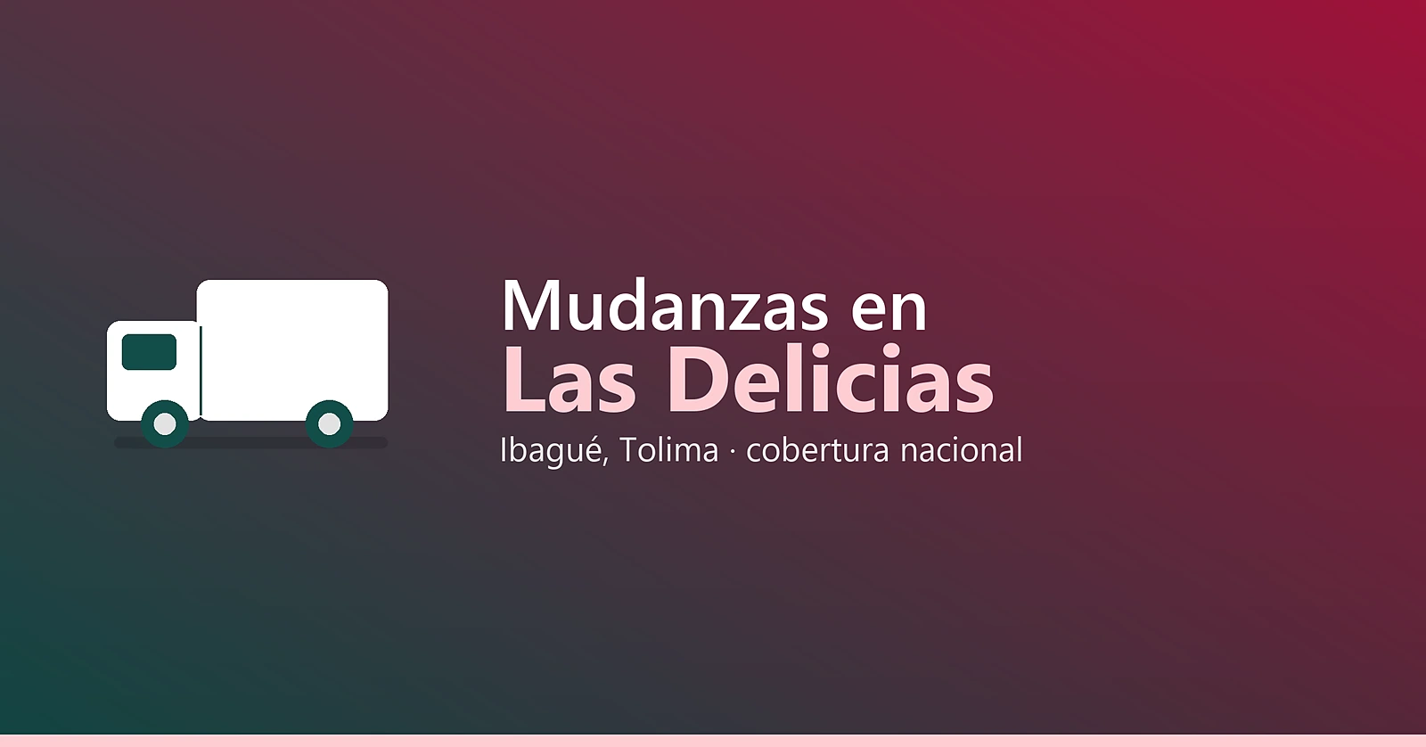 Mudanzas en las delicias ibague